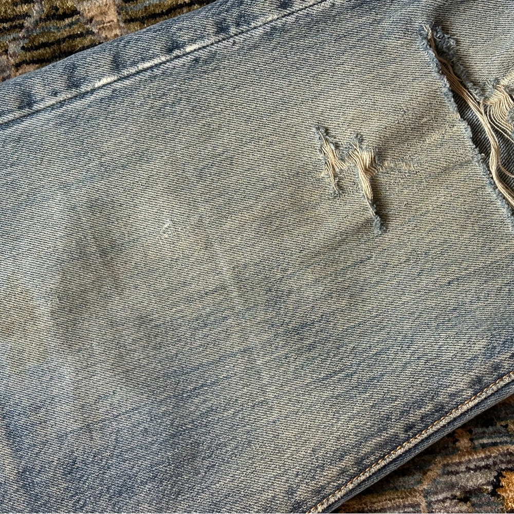 Levi's 501 Vintage Denim Jeans 32x34 - Picture 6 of 9